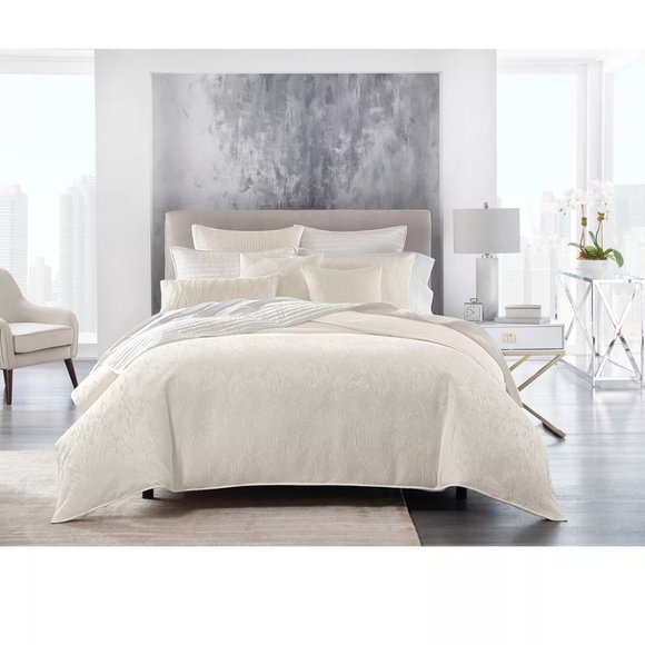 HOTEL COLLECTION ! Artisan Duvet Cover, Full/Queen - Picture 12 of 14